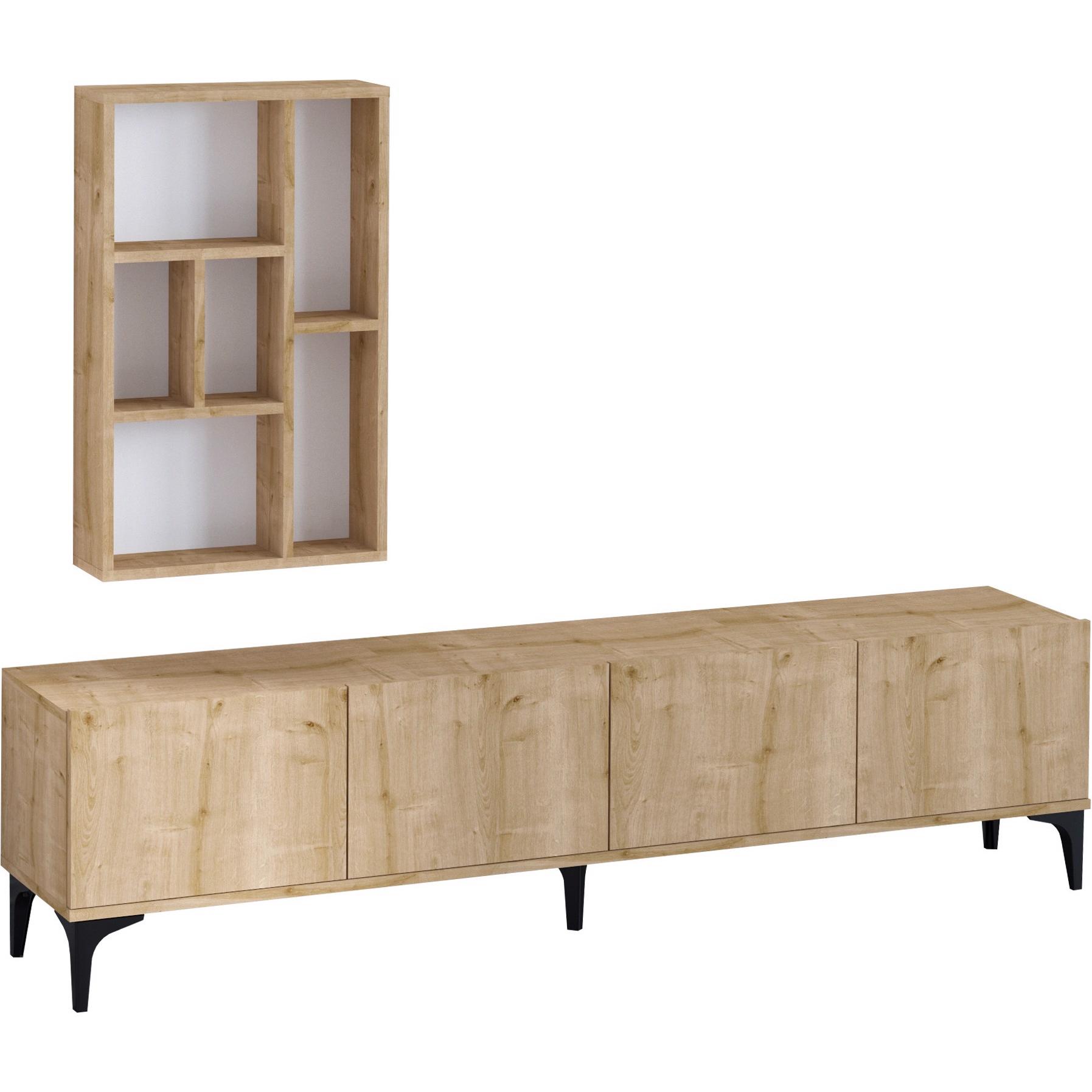 Hanah Home, TV Möbel, Aiden (180 x 35 x 50 cm)