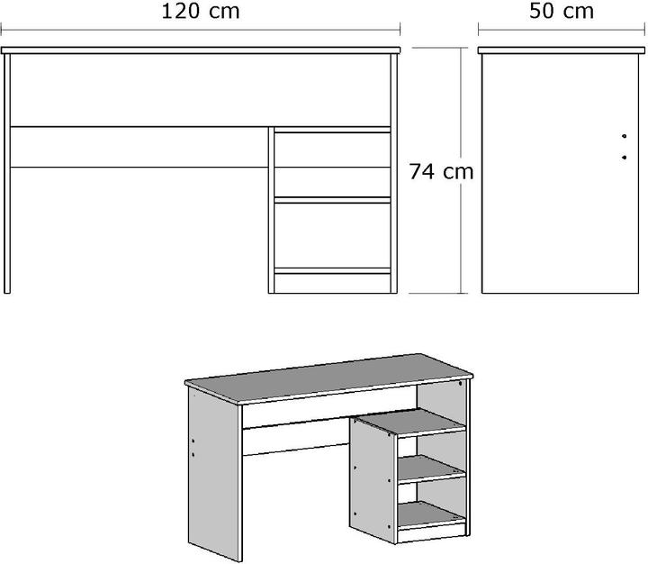 Actual product image Kalune Design Edgar (120 x 74 x 50 cm)