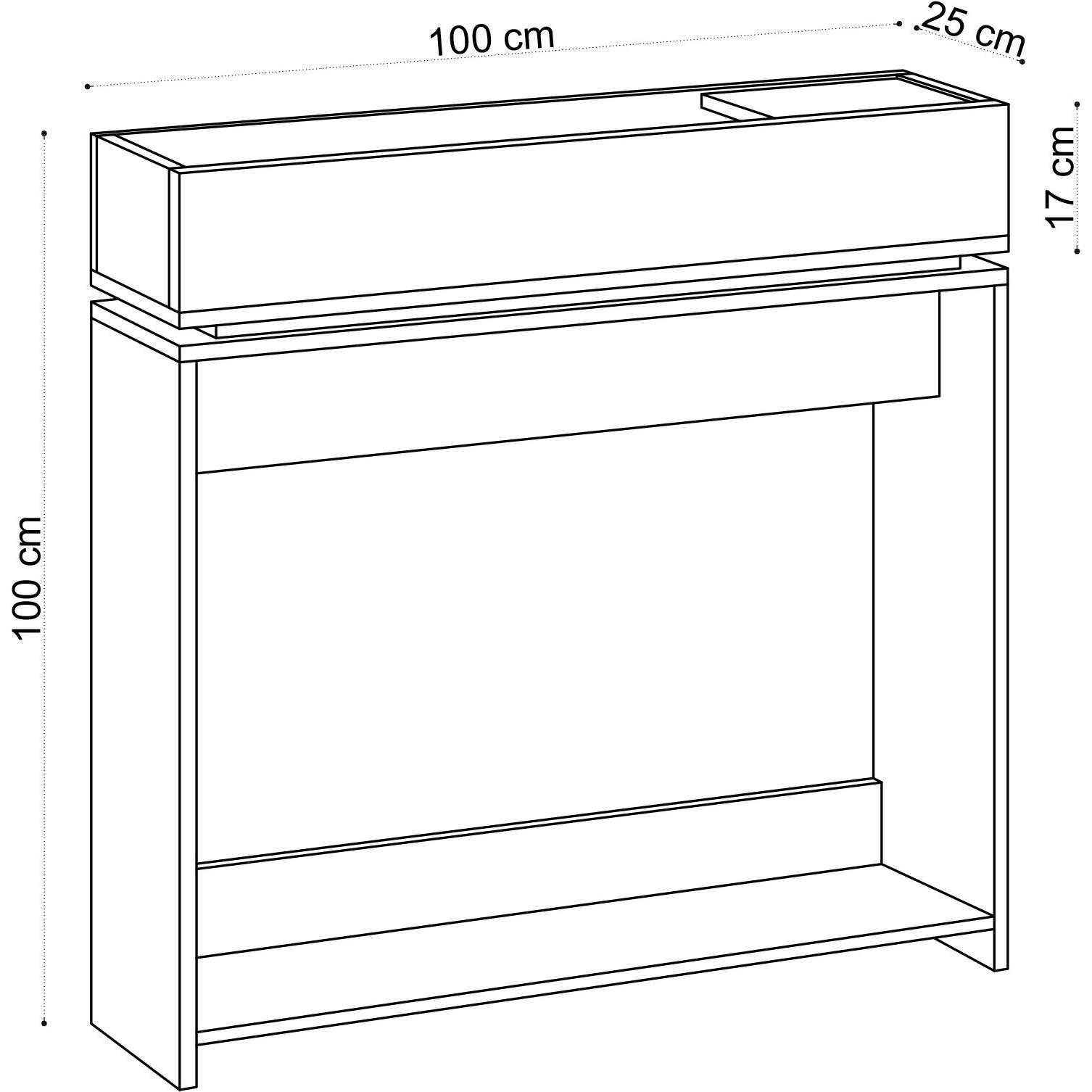 Thumbnail - Hanah Home, Kommode + Sideboard, Marcellus (100 x 25 x 100 cm)
