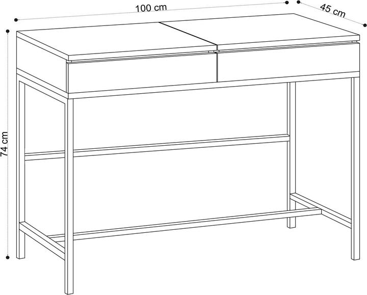 Actual product image Hanah Home Chana (100 x 45 x 75 cm)