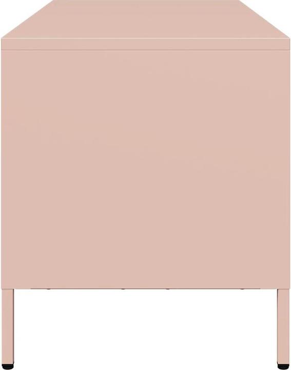 Actual product image VidaXL TV cabinet TV table TV cabinet lowboard TV furniture pink steel