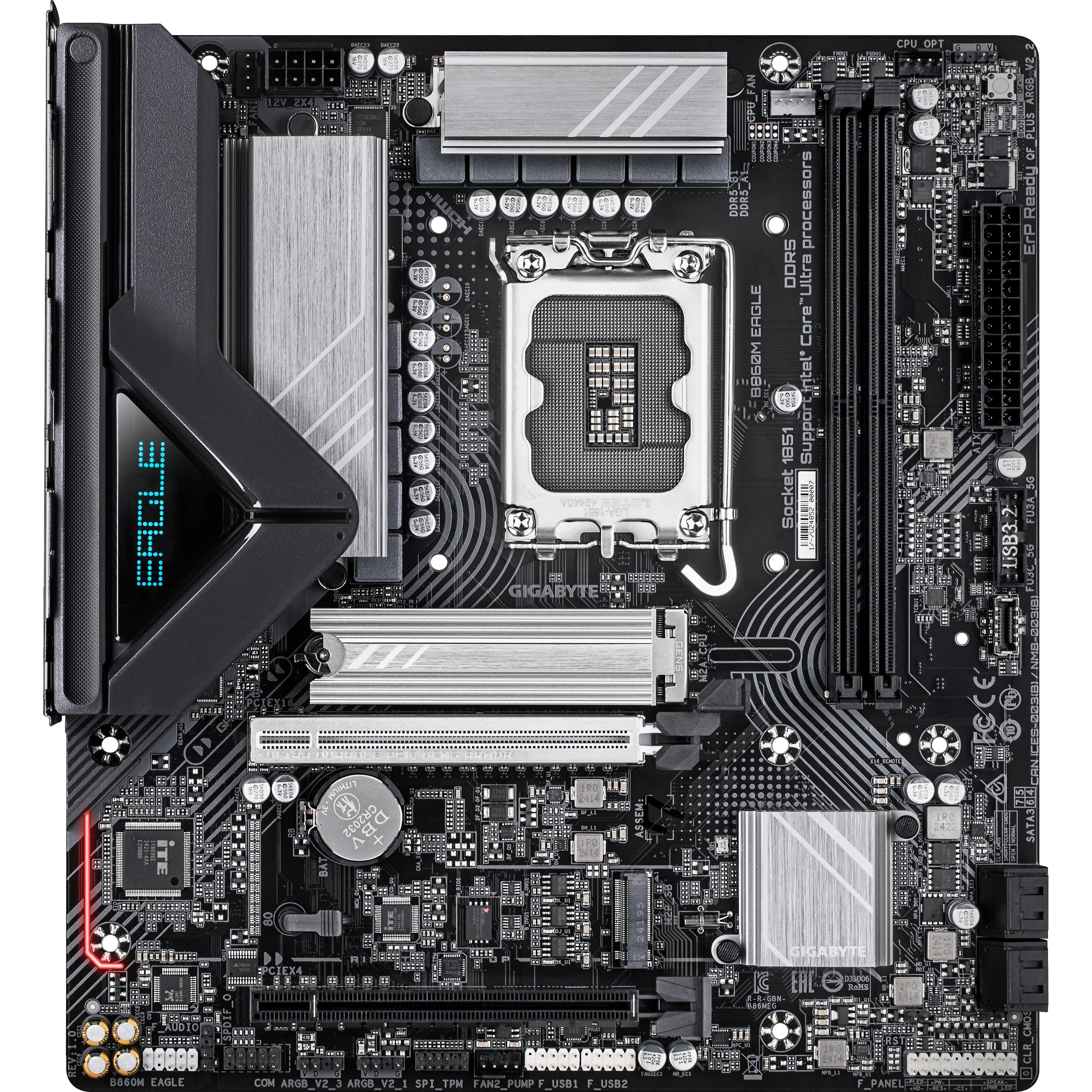 Gigabyte B860M EAGLE (LGA 1851, Intel B860, mATX), Mainboard