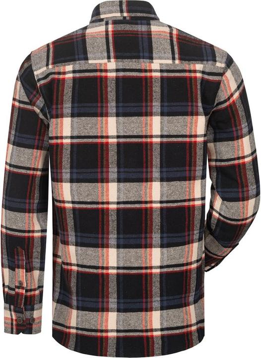 Produktbild Craftland Flanellhemd TURRELL Grösse XXL schwarz/marine/beige/rot kariert (XXL)