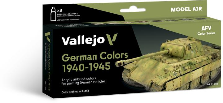 Produktbild Vallejo German Colors 1940-1945 - Model Air
