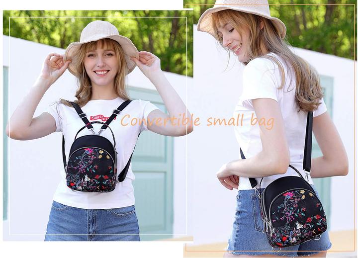 Produktbild Only-Bags.Store Kleine Umhängetasche Handtasche Umhängetasche Tragetasche Mini-Rucksack Nylontasche