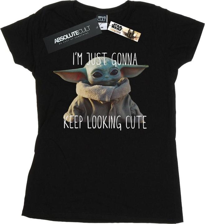 Produktbild Star Wars The Mandalorian Keep Looking Cute TShirt (L)