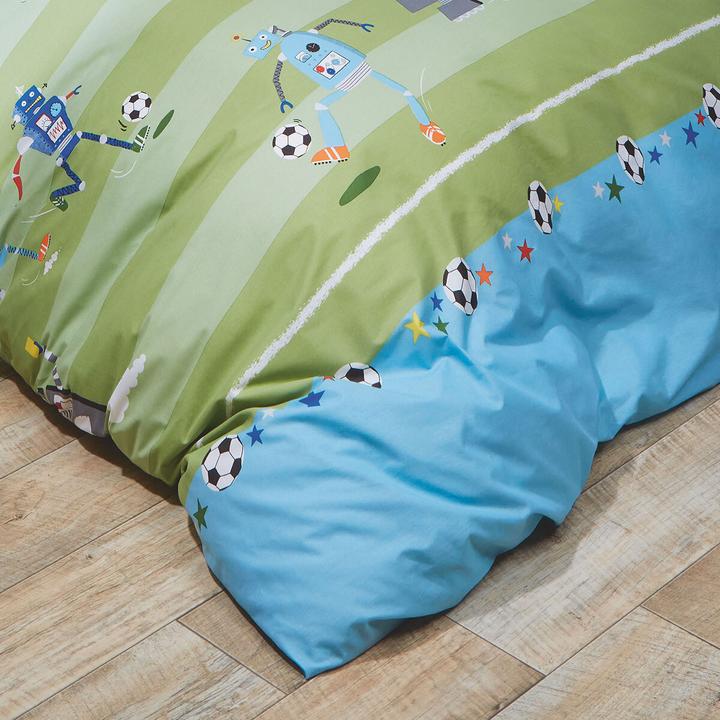 Produktbild Kaeppel Biber Bettwäsche Robo Fussball kiwi