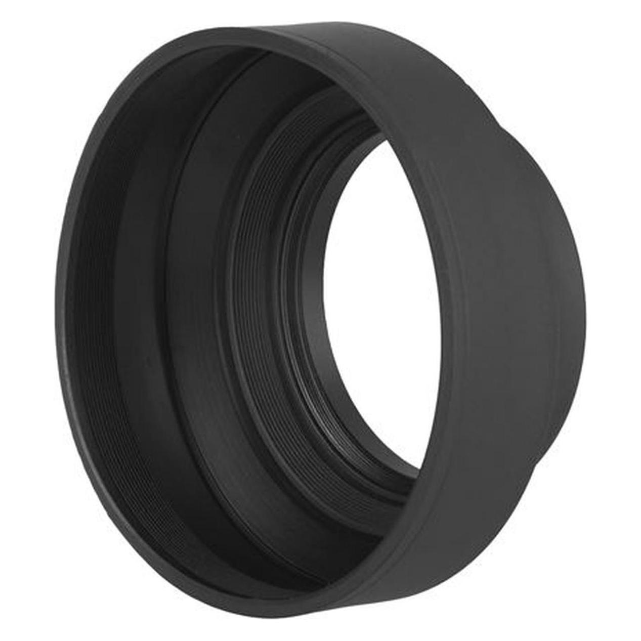 Matin Rubberen Zonnekap 52 Mm M-6233, Zonnekap, Zwart
