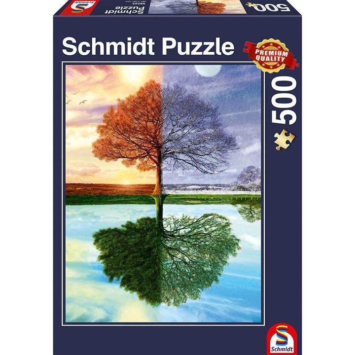 Image du produit Schmidt Spiele Saisons - arbre (500 pièces)