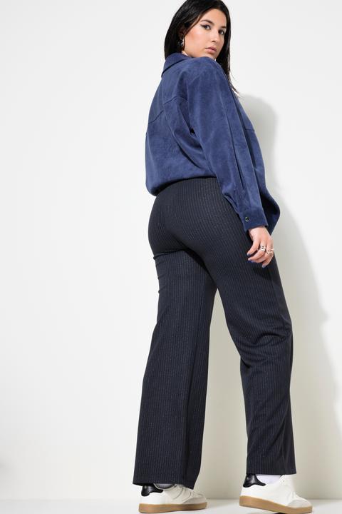 Actual product image Studio Untold Pinstripe Elastic Waist Pants (50)