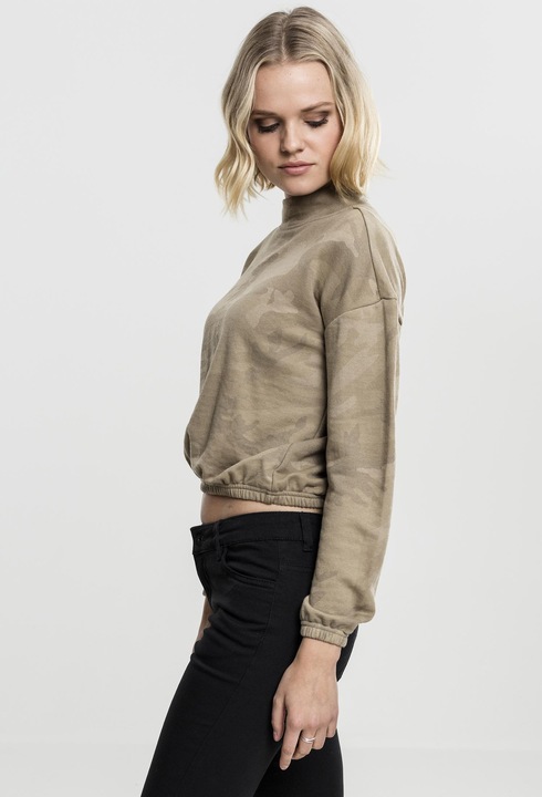 Actual product image Urban Classics Ladies Camo Turtleneck Crew (S)