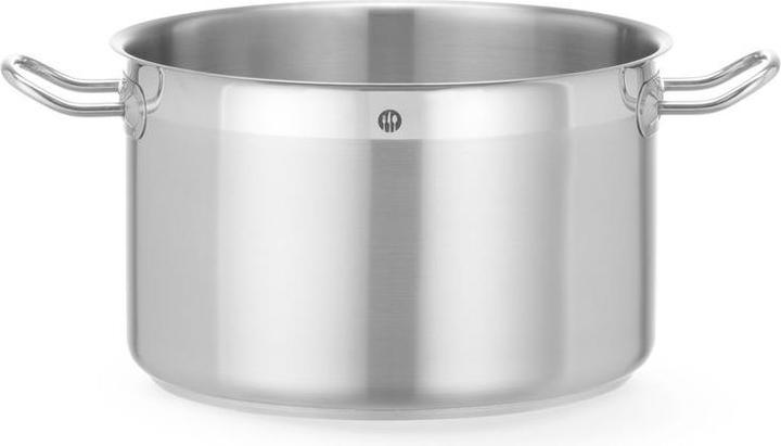 Hendi Kochtopf, mittel - ohne Deckel,, Profi Line, 10,3L, ⌀280x(H)176mm (28 cm, Pentola, Acciaio inossidabile, Alluminio)