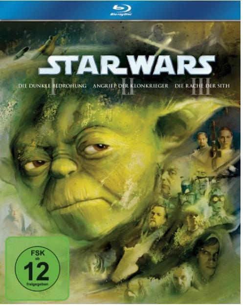 Trilogie Star Wars Le début 1 3 (Blu-ray, 1999, Allemand, Anglais)