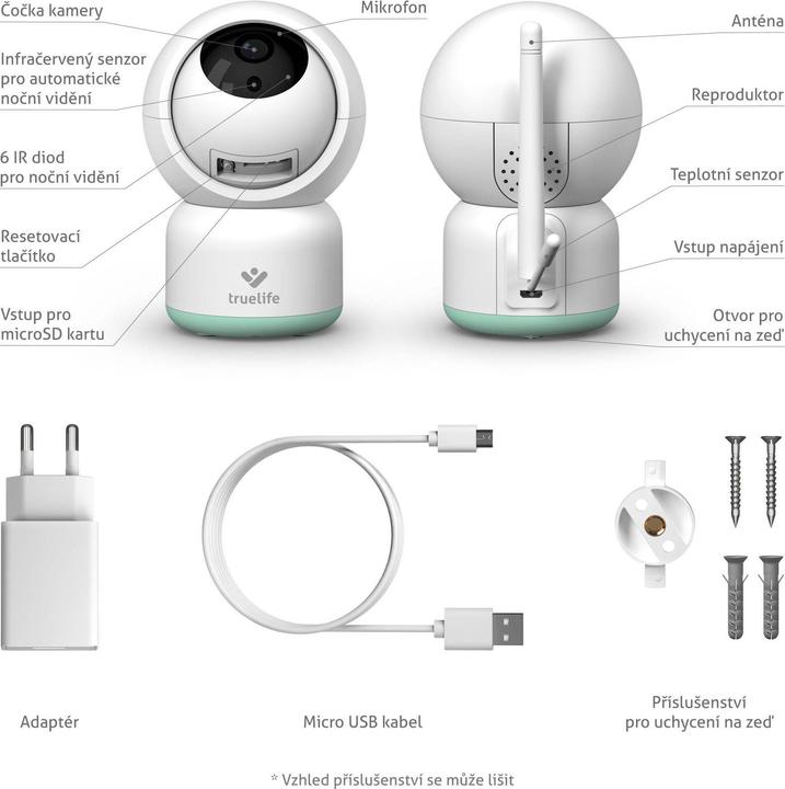 Actual product image Truelife NannyCam R3 (Video & Audio, 10 m)