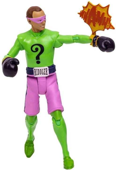 Image du produit McFarlane AF DC Retro Classic Batman 1966 : Riddler Boxing 15 cm