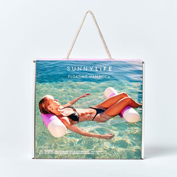 Produktbild Sunnylife Floating Hammock Pool Party Magenta
