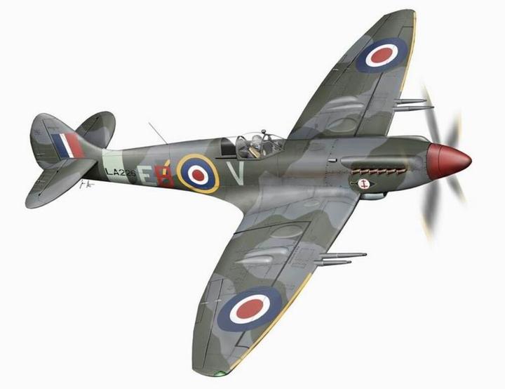 Actual product image Planet Models Supermarine Spitfire Mk.21