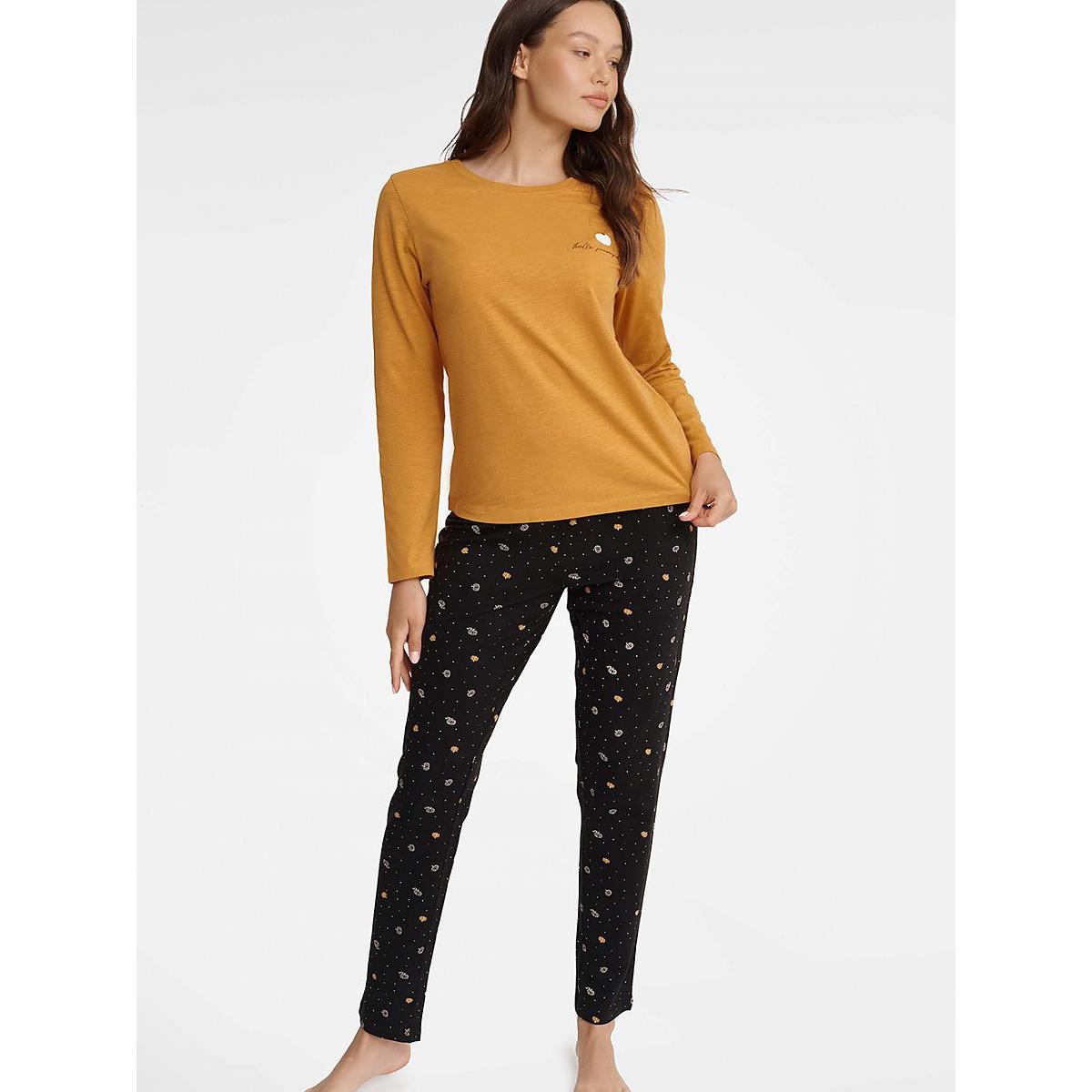 Thumbnail - Henderson, Damen, Pyjama, Pyjama, Braun, (XL)