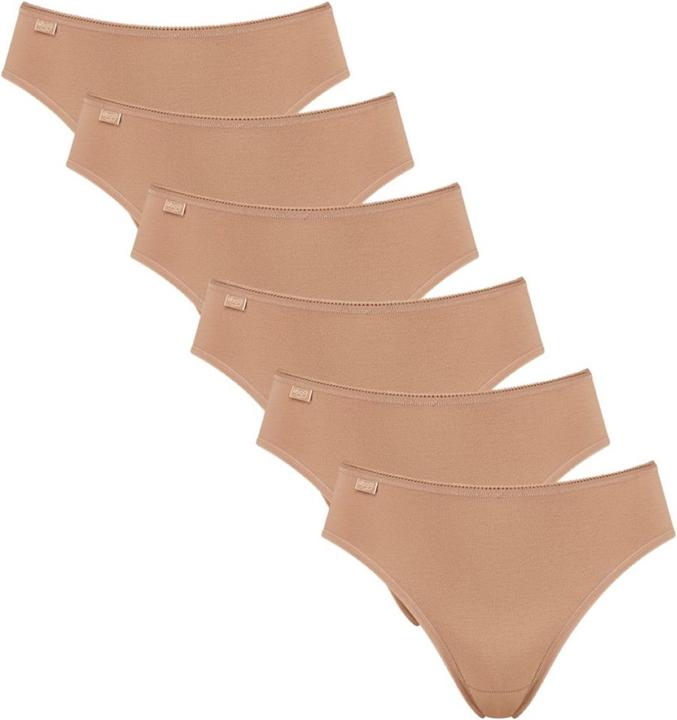 Immagine prodotto Sloggi Confezione da 6 slip Tai in cotone 24/7 (44, XXL, confezione da 6)