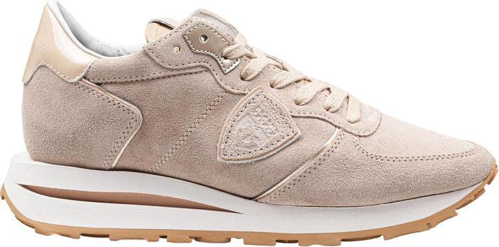Actual product image Philippe Model sneakers tropez in camoscio colore beige (42)