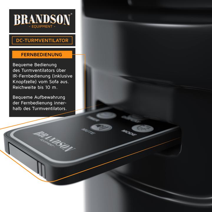 Actual product image Brandson Tower fan (50 dB)