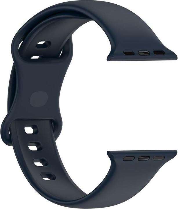 Produktbild König Design Sport Ersatz Armband für Apple Watch Series 1/2/3/4/5/6/SE 40 38 mm Small Blau