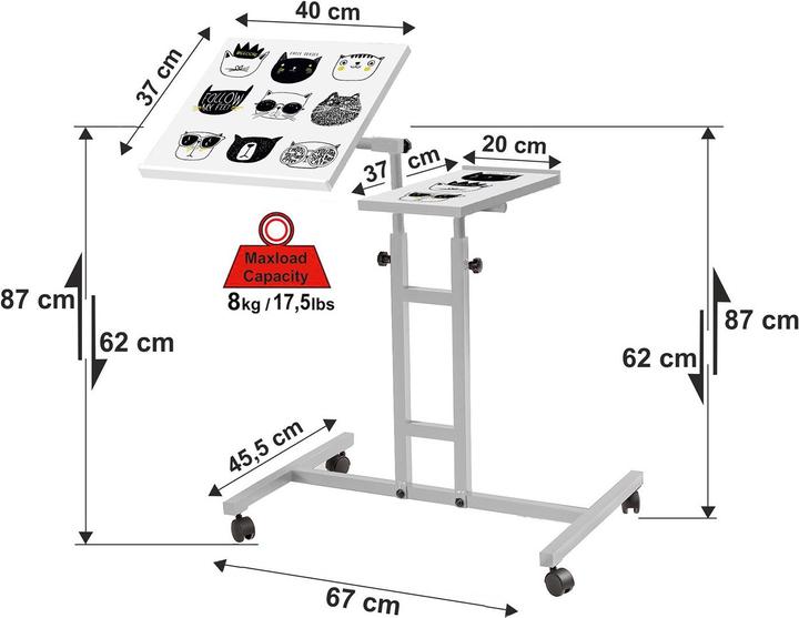 Image du produit Hanah Home Damian (67 x 87 x 45.5 cm)