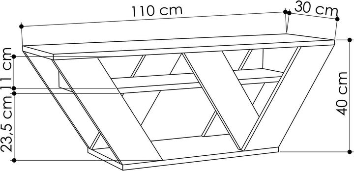Actual product image Skye Decor Kalani (110 x 40 x 30 cm)
