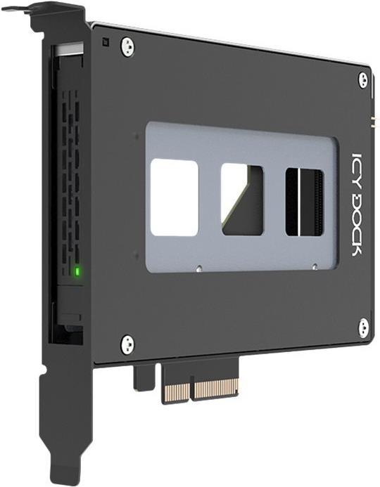 Image du produit Icydock ICY DOCK Cadre interchangeable U.2/U.3 NVMe SSD p. slot PCIe