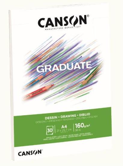 Produktbild Canson GRADUATE - Zeichenblock (A4)