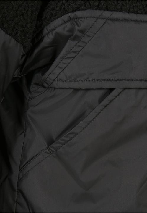 Immagine prodotto Urban Classics Giacca Sherpa Mix Pull Over da donna (4XL)