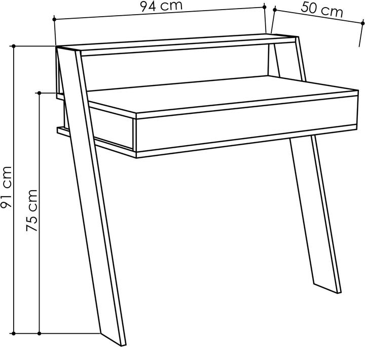 Image du produit Skye Decor Rhea (94 x 50 x 91 cm)