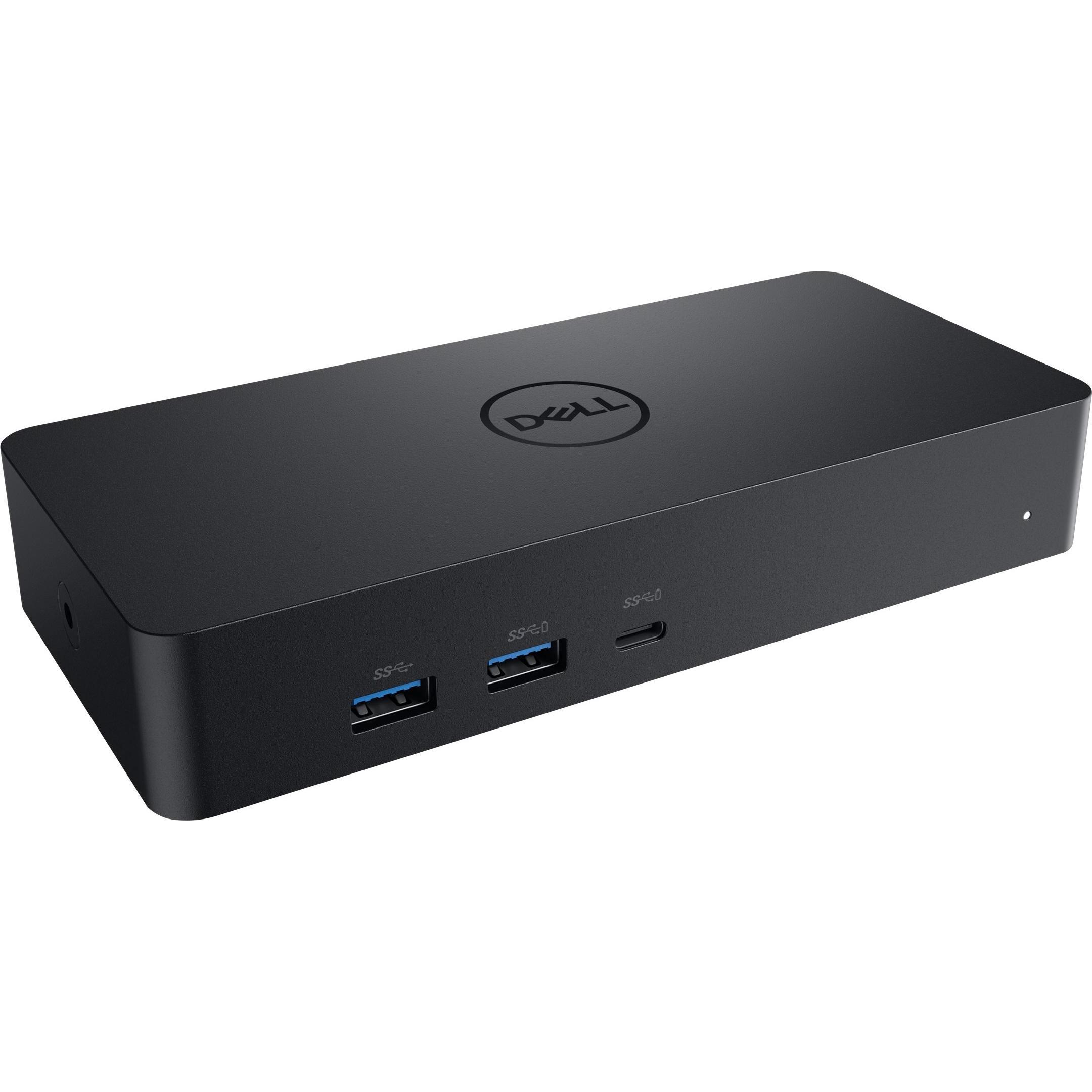 Dell D6000S (USB-C, 1 Ports), Dockingstation + USB Hub, Schwarz
