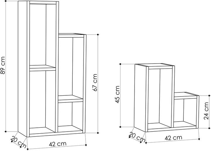 Produktbild Skye Decor Felix (84 x 20 x 89 cm)
