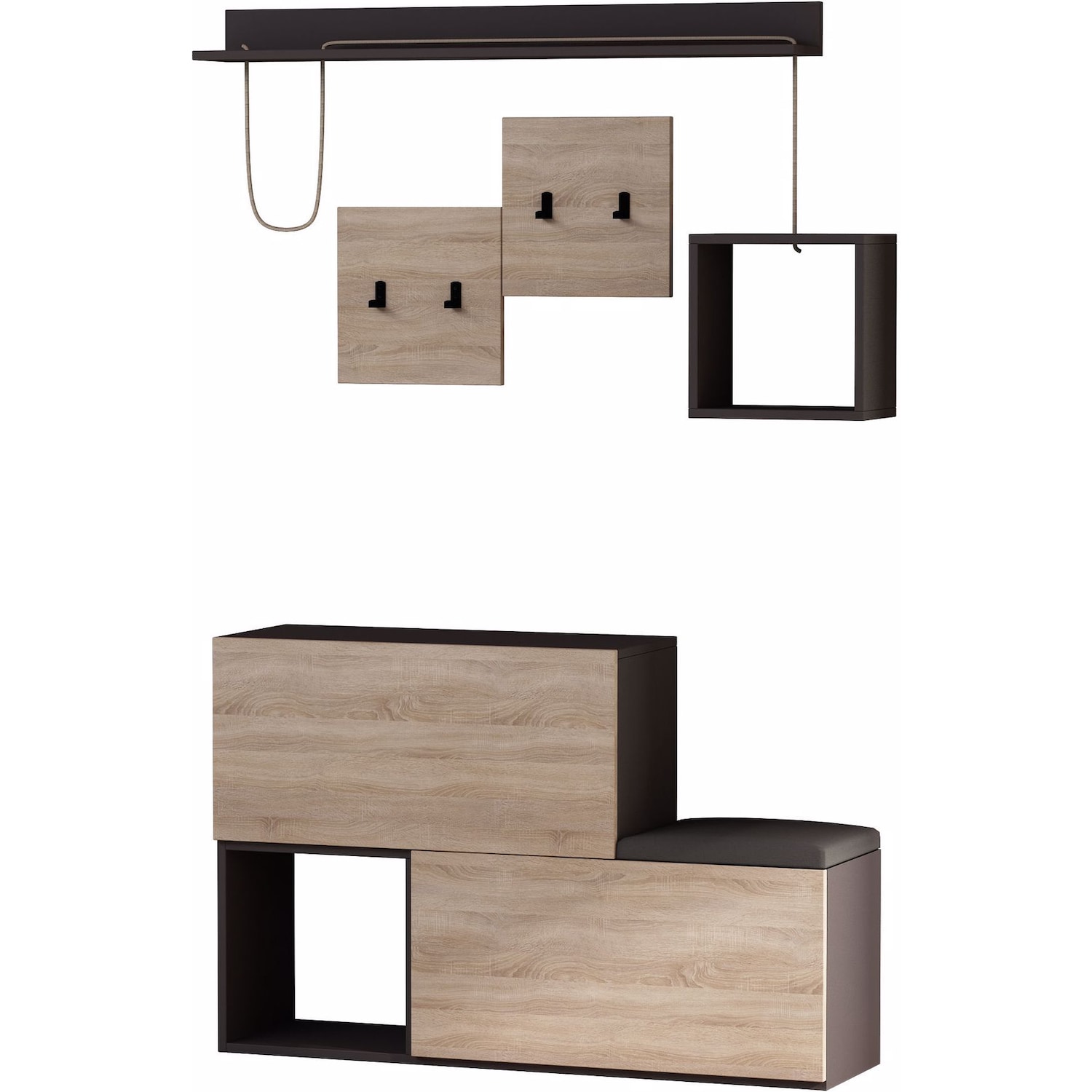 Skye Decor, Garderobe + Kleiderhaken, Sterling