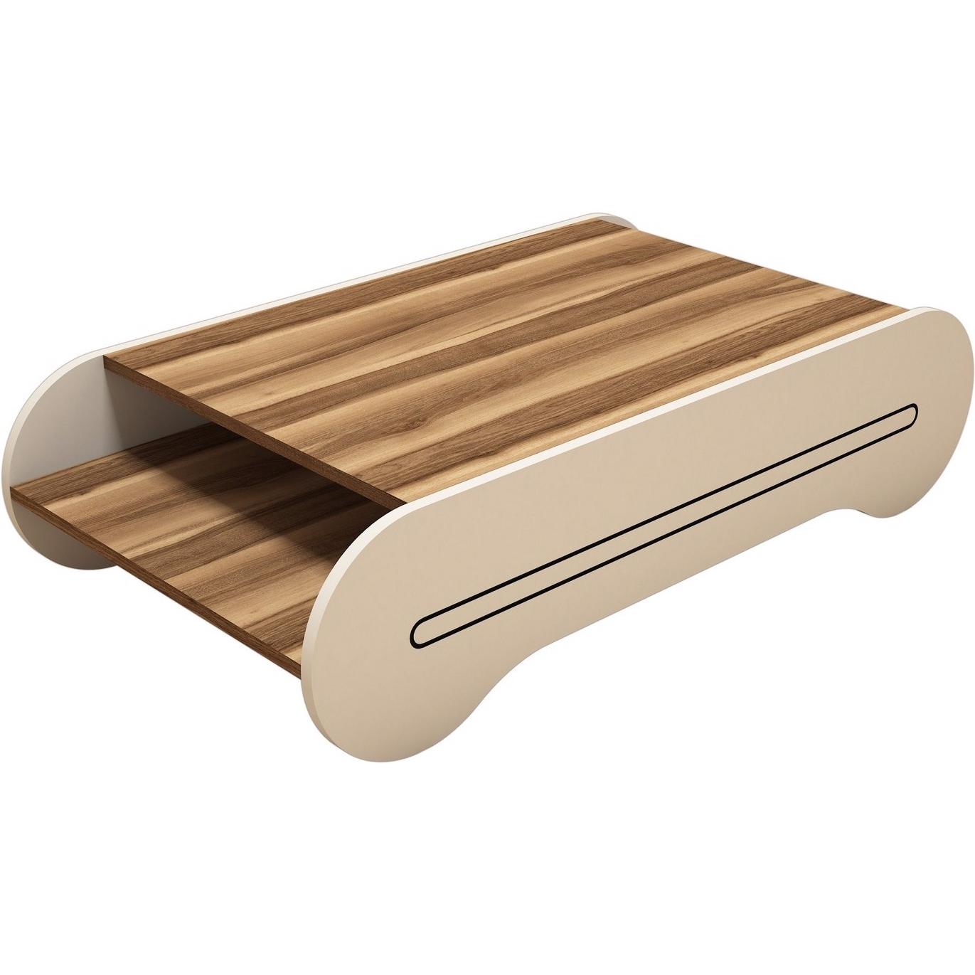 Hanah Home, Couchtisch + Beistelltisch, Colt (120 x 64 x 30 cm)