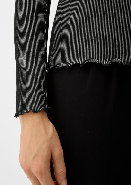 Produktbild S.Oliver T-Shirt Longsleeve mit Rippstruktur (XXL)