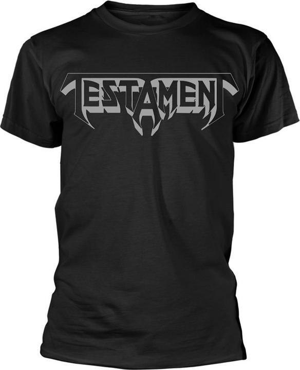 Produktbild Testament Logo (Grey Print/Black TS) (S)