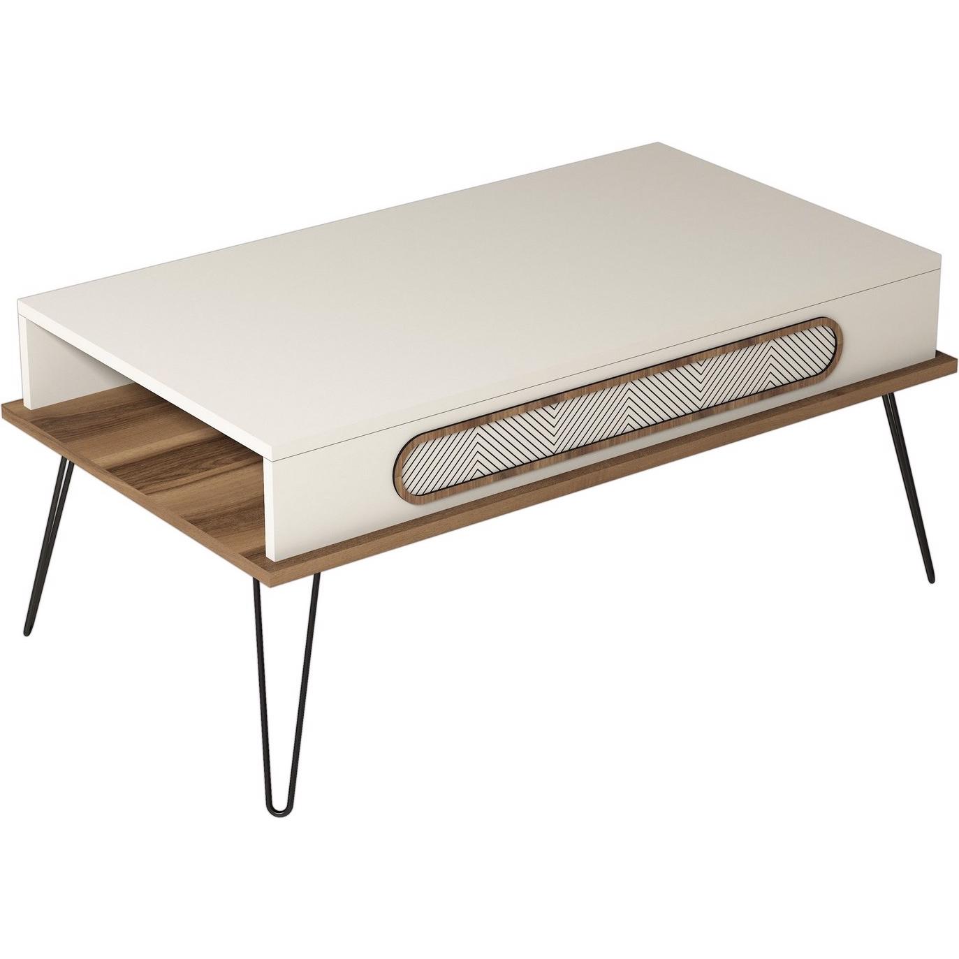 Hanah Home, Couchtisch + Beistelltisch, Dustin (105 x 46 x 60 cm)