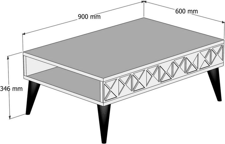 Actual product image Hanah Home Alaia (90 x 34.5 x 60 cm)