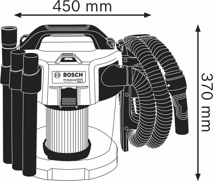 Produktbild Bosch Professional GAS 18V-10 L (Nass-Trockensauger)