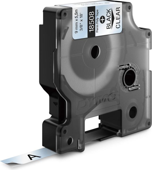 Produktbild Dymo Schriftband Polyester 9mm (0.90 cm, Transparent)