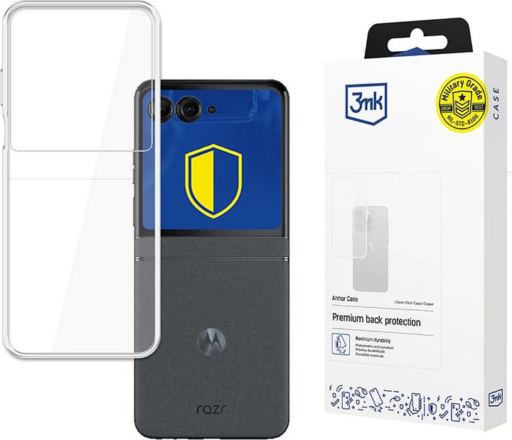 3MK Armor Case for Motorola Razr 50 - Transparent (Motorola Razr 50 Ultra)