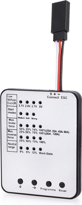 Actual product image Surpass Hobby Programming card for brushless controller