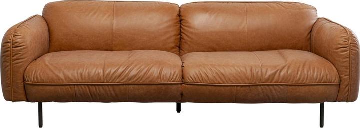 Image du produit Kare Design Canapé Calgary Smart cuir marron clair 228cm (3 places)