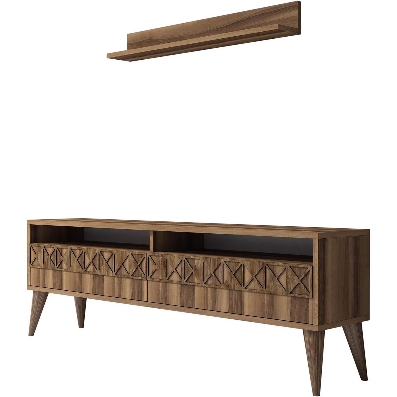 Hanah Home, TV Möbel, Jade (150 x 50 x 30 cm)