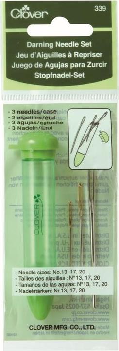 Actual product image Clover Stuffing needle set green 3 pcs