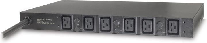 APC Rack PDU Basic 1U 32A 22kW 400V (6)C19 Cord Length (2.5 meter) IEC309