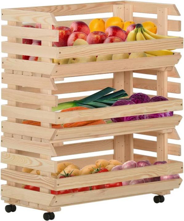 Actual product image vidaXL Vegetable trolley