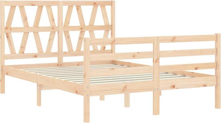 Produktbild vidaXL Bettrahmen (135 x 190 cm)
